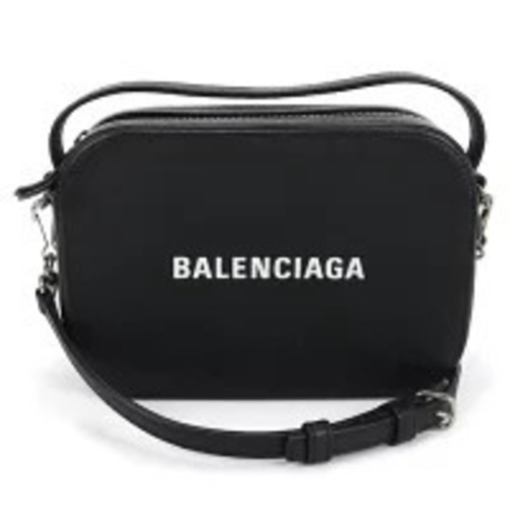 Balenciaga Crossbody Bag Camera Leather Black